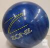 Brunswick 14.06lb Target Zone Blue Pearl Bowling Ball w/Box - 4