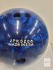 Brunswick 14.06lb Target Zone Blue Pearl Bowling Ball w/Box - 5