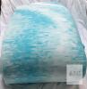 Queen Size 3" Gel-Infused Memory Foam Mattress Topper, Cooling, Blue & White Swirl - 2