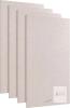 46" x 25" x 2" -4 Acoustic Panels, Fabric-Wrapped Fiberglass Core, NRC 1.15