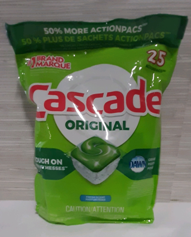 New, Pack of 25 Cascade Original w/Dawn