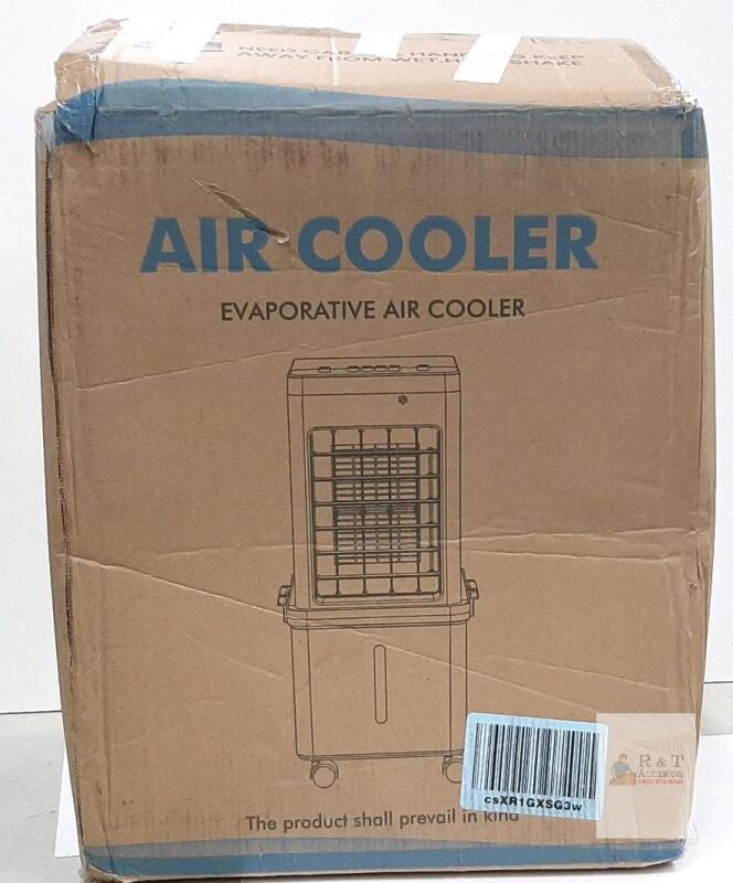CIXI GUDE GDS-620 Evaporative Air Cooler, 12L Tank, 70W, 110V, 27x23x60cm, With Castor Wheels