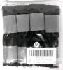 8 New Pairs Black Size MED (6-11) Unisex Corlap No-Show Ankle Socks (Black) - 2