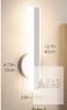 new Aipsun 1718-Nickel-2P Brushed Nickel LED Wall Sconce Set of 2 with 5 CCT Selectable - 4