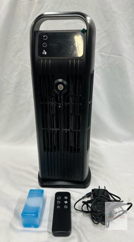 KF1 Portable Air Cooler, 6-in-1 Air Cooling Fan, 1200 mL Tank, 120&deg; Oscillation, 3 Speeds + Storm Mode- minor use