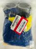 new Adult Minion Costume Set, Small, Complete with Hat, Goggles, Tutu, Suspenders, Gloves, Leg Warmers, F0366-YW - 2