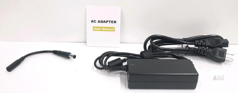 65W AC Adapter BRJ65195334, 19.5V 3.34A, Dongguan Bruju, Universal Tip, With Power Cable