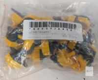 2 GPH Pressure Compensating Drip Emitters, 25-Pack, Yellow/Black, Model s23090700ux6017