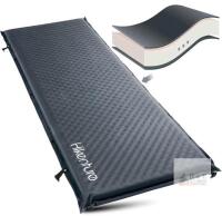 Hikenture 1190-C Ultra Thick Self-Inflating Mattress, 75.98" x 27.95", 5.4 R-Value
