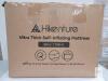 Hikenture 1190-C Ultra Thick Self-Inflating Mattress, 75.98" x 27.95", 5.4 R-Value - 2