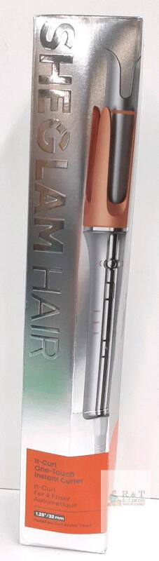 SHEGLAM It-Curl One-Touch Instant Curler, Model SGH-OTIC-01-32, 1.25&rdquo;/32mm Barrel, Automatic