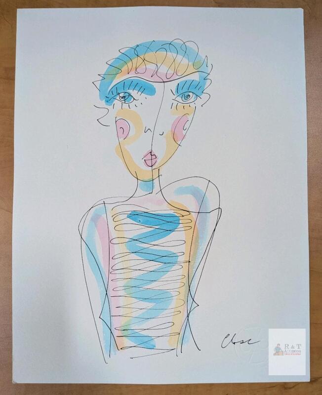Signed Artwork. 11" by 14"