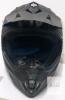 ILM-128S Motocross Helmet, Matte Black, Size L, DOT Certified, ABS Shell, Removable Liner new - 3