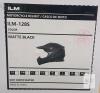 ILM-128S Motocross Helmet, Matte Black, Size L, DOT Certified, ABS Shell, Removable Liner new - 5