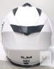 ILM 606V Dual-Sport Motorcycle Helmet, White, XL, DOT Approved, Dual Visors new - 4
