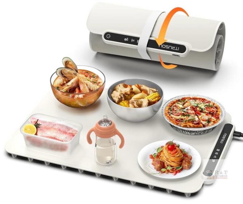 ITRUSOU BW450 Electric Food Warmer Mat, 18.5"x12.8", 250W, 3 Temperature Settings
