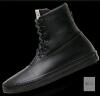 UNISEX New Size 4 Men's GROUNDED PEOPLE [Billie Black] Handmade Classic Lace Up High Top Fashion Sneakers Comfortable Walking Shoes - Made with Cruelty Free Leather GRD004A-01
