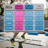 New Size XL Unisex 6 Pairs - Neon Greeb - CWVLC Cushioned Compression Athletic Ankle Socks (2 Packs of 3) - 2
