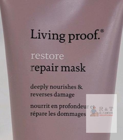 NEW Living Proof Restore Repair Mask, 6.7 fl oz (200 mL), Silicone-Free, Batch C25038AA, Made in USA