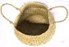New Seaforth Home Seagrass Plant Basket with Handles, 9" Diameter &times; 10" Tall (Excl Handles) Wicker Woven Storage Basket - 2
