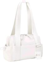 New CREAM Mini Gym / Diaper / Shoulder Bag With Wet Compartment, Great For Travel, Yoga, Workouts +