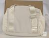 New CREAM Mini Gym / Diaper / Shoulder Bag With Wet Compartment, Great For Travel, Yoga, Workouts + - 3