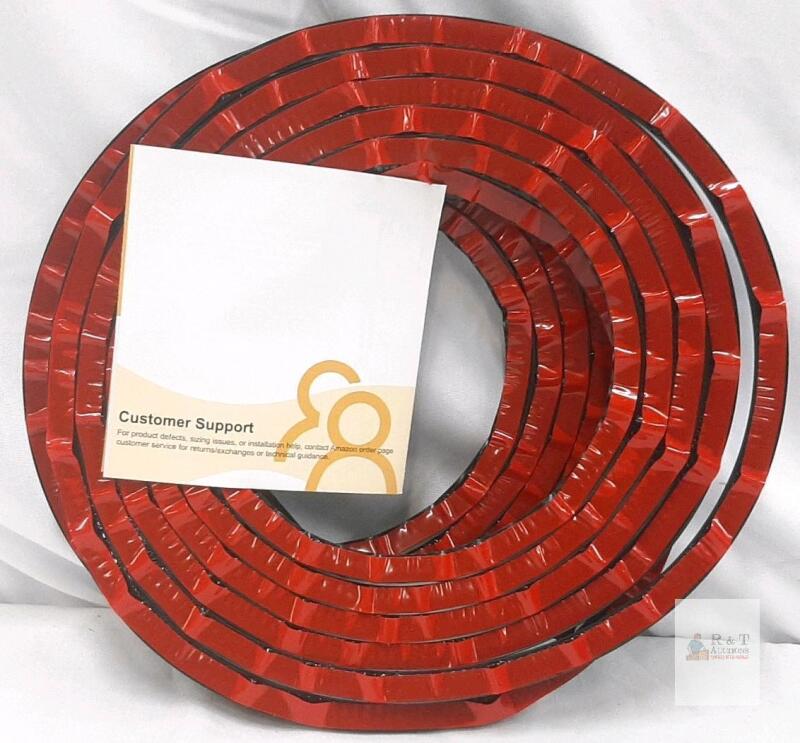 Nayotaa 19.7 ft Self-Adhesive Door Weather Stripping Seal Strip, Black, EPDM Foam