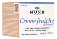 New NUXE Paris Cr&egrave;me Fra&icirc;che de Beaut&eacute; Moisturising Plumping Cream 50ml, Vegan, For Normal Skin