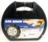 New Snow-Chains Auto Fixing 1 Min Quick Fit Easy Installation Tire-Chains, Portable Reusable Universal Emergency Tire Traction Chain for Passenger Car, Pickup Trucks and SUV - Set of 2 (HKN-80) - 2