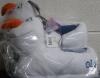 New Size 4 Kids Disney Frozen OLAF Big Kids Character Slippers - 2