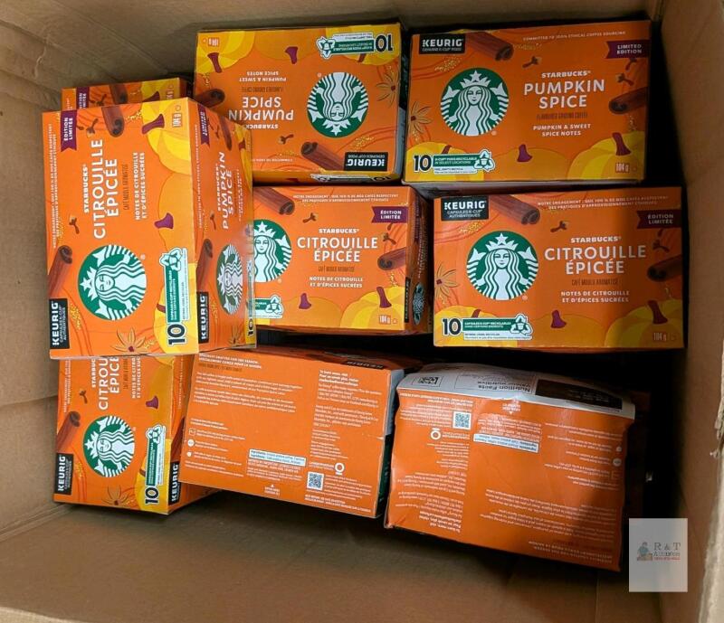 25 Starbucks Pumpkin Spice Keurig K-Cup Pods 10ct, Limited Edition, Medium Roast, March 2025 Expiry