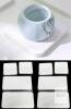 8 New Water Absorbent Diatomite / Diatomaceous Earth Coasters / Trays - Fast Moisture Absorbing For Sinks Crafts Drinks