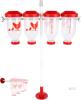 New RentACoop Chicken Treat 4 Tube Dispenser &ndash; Multi-Treat Enrichment Toy and Boredom Buster for Chickens, Easy Top-Fill, Height Adjustable, Chicken Coop Accessory &ndash; Install Indoor or Outdoor LGTRETDISP-00 - 2