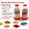 New RentACoop Chicken Treat 4 Tube Dispenser &ndash; Multi-Treat Enrichment Toy and Boredom Buster for Chickens, Easy Top-Fill, Height Adjustable, Chicken Coop Accessory &ndash; Install Indoor or Outdoor LGTRETDISP-00 - 3