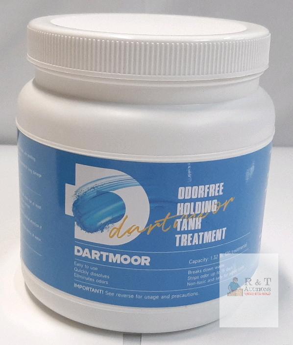 NEW Dartmoor Odorfree Holding Tank Treatment, 1.32 lb, 20 Treatments, Non-Toxic, Septic Safe