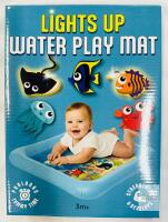 New SplashEZ Lights Up Water Play Mat for Tummy Time, 3 Months +
