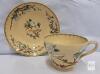 Wedgwood Etruria England Tea Cup and Saucer Set with Floral and Bird Motif