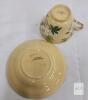 Wedgwood Etruria England Tea Cup and Saucer Set with Floral and Bird Motif - 4