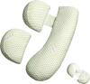 Oternal Pregnancy Pillow for Pregnant Women, Soft Pregnancy Body Pillow,Support for Back, HIPS, Legs, Maternity Pillow with Detachable and Adjustable Pillow Cover 15.5" - 38" Long, Smells of Fabric Softener