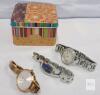 Three (3) Ladies FOSSIL Watches . 2 Working , 1 Needs Battery