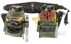 New Diamondback Denali Tool Belt System, Right Hand, Ranger Green, M<br/>Elias & Wrangell pouches + hammer & flat bar holsters on the 6 in. Classic base - 8 pockets, 16 slots, 6 loops . Retail $530 - 2