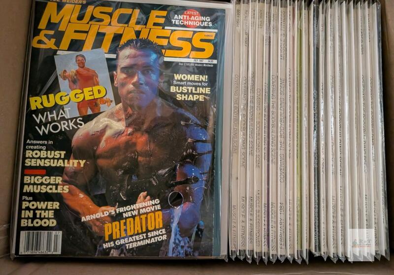 25+ Vintage Fitness Magazines.