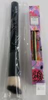 NYX Professional Makeup Brush & Winky Lux Uni-Brow Universal Pencil Crayon, New in Box/Package