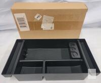 2019-2023 GM Center Console Tray Organizer Fit Silverado Sierra 1500 Bucket Seat, ABS, Black