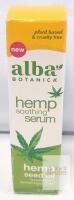 Alba Botanica Hemp Soothing Serum, 1 fl oz (30 ml), Hypoallergenic, Sensitive Skin, Vegan