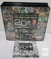 The 60 Greatest Old-Time Radio Shows of the 20th Century -missing cassette #2 Cassette Box Set with Booklet