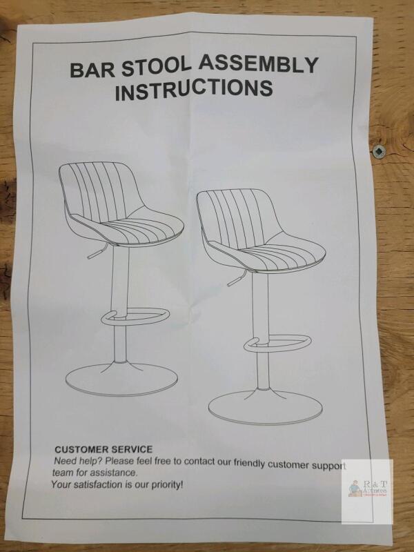 For the Pair -As is Brand new condition , black- do not go up or down , Missing Gas Bar Poles