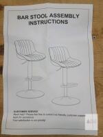 For the Pair -As is Brand new condition , black- do not go up or down , Missing Gas Bar Poles