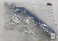 Chrome Iron Valve Lever Handle, 2 Pack, mes230316ee2523, Fits Standard Valves,