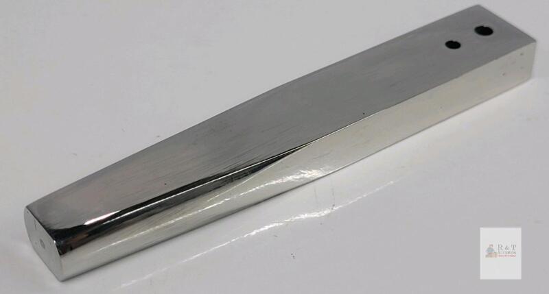 SKYZONAL #12 Copper Rivet Setter & Burrs Setting Tool, Chrome-Plated Steel, 4 Inch, X003Q87U0H